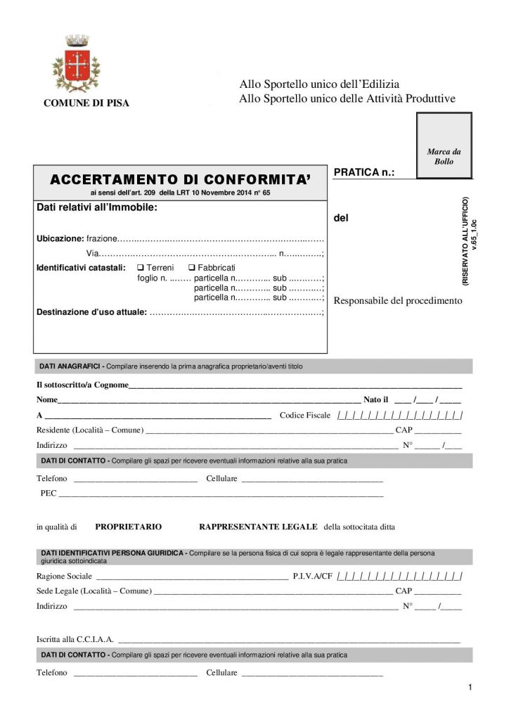 Sanatoria studio tecnico d'ingegneria Civile Vaglini Pisa